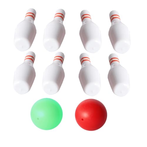 SOPOTUTU Mini Bowling Set für Puppenhaus Teiliges Bowlingkugel und Kegelspiel Detailgetreu Leicht und Sicher Realistische Miniatur Dekoration für Puppenhaus und Geburtstagsspielspaß SOPOTUTU Mini Bowling Set für Puppenhaus Teiliges Bowlingkugel und Kegelspiel Detailgetreu Leicht und Sicher Realistische Miniatur Dekoration für Puppenhaus und Geburtstagsspielspaß von SOPOTUTU