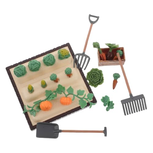 SOPOTUTU Mini-Farm Miniaturgemüse Minigarten Feengarten Zubehör Puppenhausdekor Zubehör Für Puppenhäuser Puppenhaus-gartengeräte Mini-gartengeräte Mini-puppenhauszubehör Plastik SOPOTUTU Mini-Farm Miniaturgemüse Minigarten Feengarten Zubehör Puppenhausdekor Zubehör Für Puppenhäuser Puppenhaus-gartengeräte Mini-gartengeräte Mini-puppenhauszubehör Plastik von SOPOTUTU
