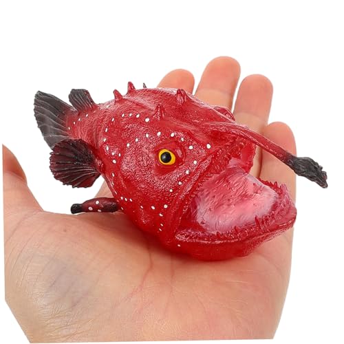 SOPOTUTU Mini Figurine Kunststoff Tier Realistische Tiefsee Kreatur für Lernspielzeug Klassenzimmer Meereskunde und Unterwasser Party Dekoration von SOPOTUTU