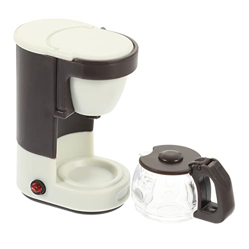 SOPOTUTU Mini Kaffeemaschine für Puppenstuben Zubehör Realistische Spielküche für Jungen und Detailgetreues Küchenspielzeug Perfektes Accessoire für Miniaturhäuser und Fotodekoration SOPOTUTU Mini Kaffeemaschine für Puppenstuben Zubehör Realistische Spielküche für Jungen und Detailgetreues Küchenspielzeug Perfektes Accessoire für Miniaturhäuser und Fotodekoration von SOPOTUTU