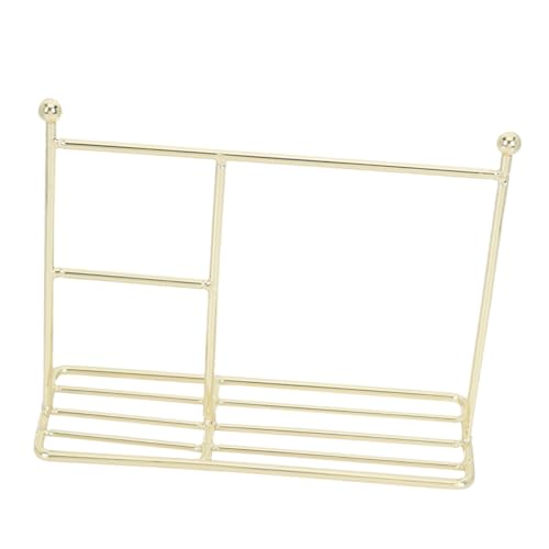 SOPOTUTU Mini Kleiderständer für Puppen Eleganter Kleiderbügel aus Metall zur Aufbewahrung und Präsentation von Puppenkleidern Tragbar und Leicht für Puppenhaus Zubehör SOPOTUTU Mini Kleiderständer für Puppen Eleganter Kleiderbügel aus Metall zur Aufbewahrung und Präsentation von Puppenkleidern Tragbar und Leicht für Puppenhaus Zubehör von SOPOTUTU