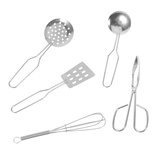 SOPOTUTU Mini Küchenutensilien Set für Miniatur für Kleine Hände Einzigartiges Design Fördert Feinmotorik und Interaktives Rollenspiel Montessori Küchenzubehör für Kleinkinder und von SOPOTUTU