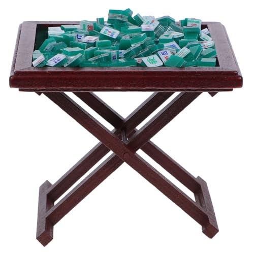SOPOTUTU Mini-Mahjong-Tisch Modell Puppenstubentisch Möbelmodell kleine Puppenstubenmöbel Puppentisch Holzpuppenhausmöbel Puppenhaus-Beistelltisch Werkzeuge für Möbeldekoration Harz SOPOTUTU Mini-Mahjong-Tisch Modell Puppenstubentisch Möbelmodell kleine Puppenstubenmöbel Puppentisch Holzpuppenhausmöbel Puppenhaus-Beistelltisch Werkzeuge für Möbeldekoration Harz von SOPOTUTU