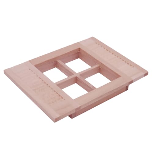 SOPOTUTU Mini Möbel Jalousien Mini -Jalousien Mini House Accessory Puppenhaus -Accessoire Mikroszenendekoration Mini-Raumfenster Mini-Fensterspielzeug Mini-Jalousien- Holz SOPOTUTU Mini Möbel Jalousien Mini -Jalousien Mini House Accessory Puppenhaus -Accessoire Mikroszenendekoration Mini-Raumfenster Mini-Fensterspielzeug Mini-Jalousien- Holz von SOPOTUTU