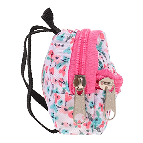 SOPOTUTU Mini Rucksack Für Puppen Dekorative Requisite Für Bjd Puppen Handgefertigt Aus Strapazierfähigem Polyester Für Puppenhäuser Und Kreative Spielideen Zartem von SOPOTUTU