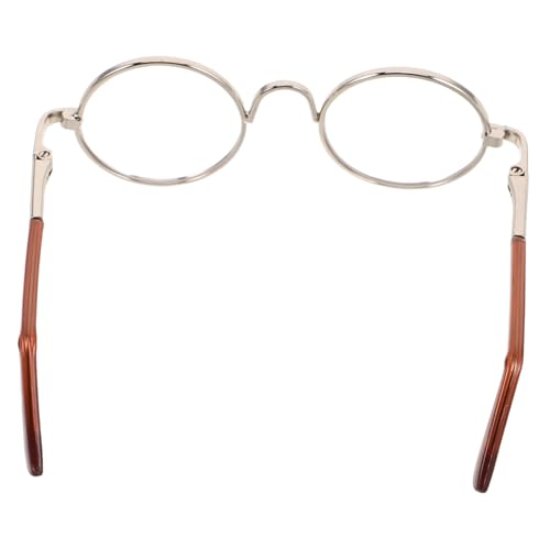SOPOTUTU Mini Runde Puppenbrille Silberfarbenes Miniatur Accessoire für DIY Puppenkostüme Puppenhaus Dekoration Kreative Bastelbrille für Mini Dolls SOPOTUTU Mini Runde Puppenbrille Silberfarbenes Miniatur Accessoire für DIY Puppenkostüme Puppenhaus Dekoration Kreative Bastelbrille für Mini Dolls von SOPOTUTU