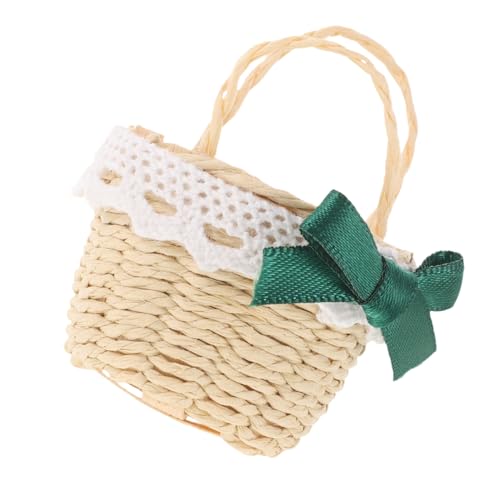 SOPOTUTU Miniatur Geflochtener Weidenkorb Handgefertigt Leichter Mini Korb für Puppenhausdekoration Vielseitiges Accessoire für Miniaturszenen und Kreative Heimdekoration SOPOTUTU Miniatur Geflochtener Weidenkorb Handgefertigt Leichter Mini Korb für Puppenhausdekoration Vielseitiges Accessoire für Miniaturszenen und Kreative Heimdekoration von SOPOTUTU