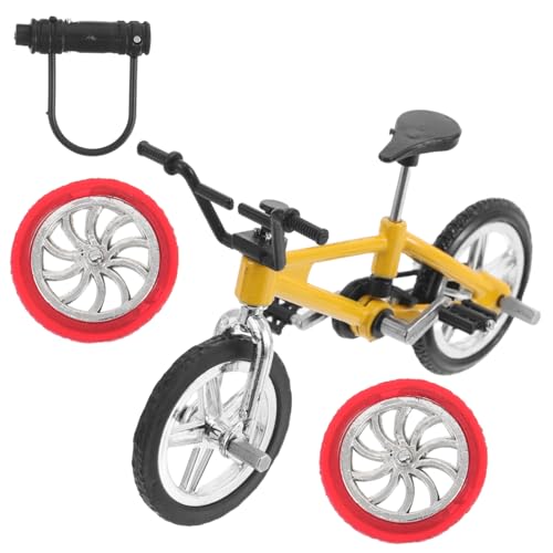 SOPOTUTU Miniatur Mountainbike Modell aus Detailgetreu Gefertigtes Finger Fahrrad Dekoratives Sammlerobjekt und Pädagogisches für Schreibtisch und Lernumgebung SOPOTUTU Miniatur Mountainbike Modell aus Detailgetreu Gefertigtes Finger Fahrrad Dekoratives Sammlerobjekt und Pädagogisches für Schreibtisch und Lernumgebung von SOPOTUTU