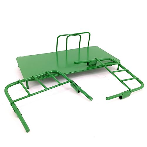SOPOTUTU Miniatur Soldaten Bett Modell Langlebiges Legierungsornament Stabiles Dormitory Puppenhaus Zubehör Farbiges Desktop Deko Element Detailreich für Puppenhaus Jungen von SOPOTUTU