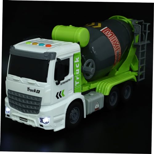 SOPOTUTU Modellauto LKW Mit Musik Und Licht Mixer LKW Für Sicher Aus Langlebigem Fördert Die Eltern Interaktion Für Kleine Hände Für Kreatives von SOPOTUTU
