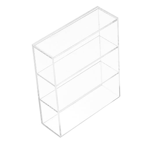 SOPOTUTU Möbelstück Klarer Kuchen Dessert Schrank Modell für Puppenhaus Hochwertige Acryl Vitrine für Spielszene Dekoratives Zubehör für Kinderzimmer und Modelle SOPOTUTU Möbelstück Klarer Kuchen Dessert Schrank Modell für Puppenhaus Hochwertige Acryl Vitrine für Spielszene Dekoratives Zubehör für Kinderzimmer und Modelle von SOPOTUTU