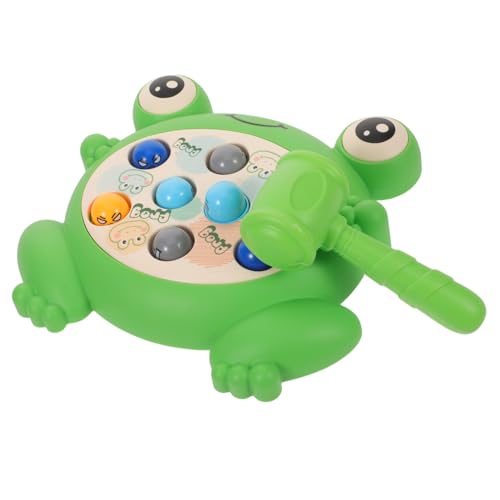 SOPOTUTU Montessori Froschspiel Hammerpounding für Kleinkinder Motorische Fähigkeiten und Logisches Denken Fördernd Plastisches Tragbares Maulwurfspiel für Jungen und Mädchen Interaktives SOPOTUTU Montessori Froschspiel Hammerpounding für Kleinkinder Motorische Fähigkeiten und Logisches Denken Fördernd Plastisches Tragbares Maulwurfspiel für Jungen und Mädchen Interaktives von SOPOTUTU