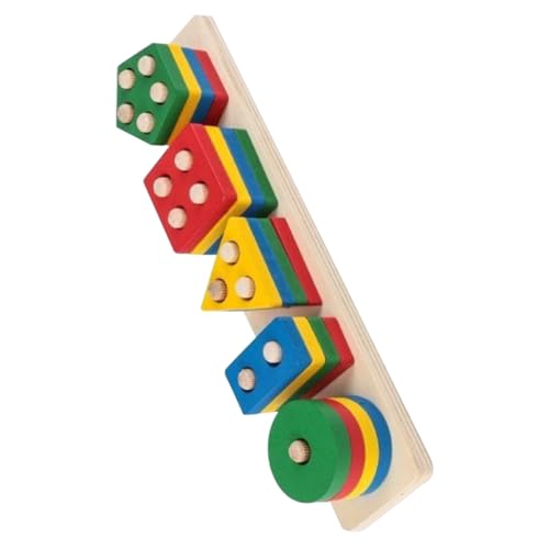 SOPOTUTU Montessori Holzspielzeug Teilig Bunte Formensortierer Sensorisches Lernspielzeug für Kleinkinder Jahre Fördert Farb und Formwahrnehmung Feinmotorische Entwicklung Sicher und SOPOTUTU Montessori Holzspielzeug Teilig Bunte Formensortierer Sensorisches Lernspielzeug für Kleinkinder Jahre Fördert Farb und Formwahrnehmung Feinmotorische Entwicklung Sicher und von SOPOTUTU