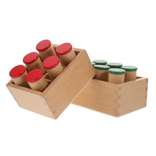 SOPOTUTU Montessori Sensorisches Holzspielzeug Auditory Toy Klangzylinder mit Glatter Oberfläche und Sicherer Verarbeitung Interaktives Kinderlernspielzeug Feinmotorik und Musikinteresse SOPOTUTU Montessori Sensorisches Holzspielzeug Auditory Toy Klangzylinder mit Glatter Oberfläche und Sicherer Verarbeitung Interaktives Kinderlernspielzeug Feinmotorik und Musikinteresse von SOPOTUTU