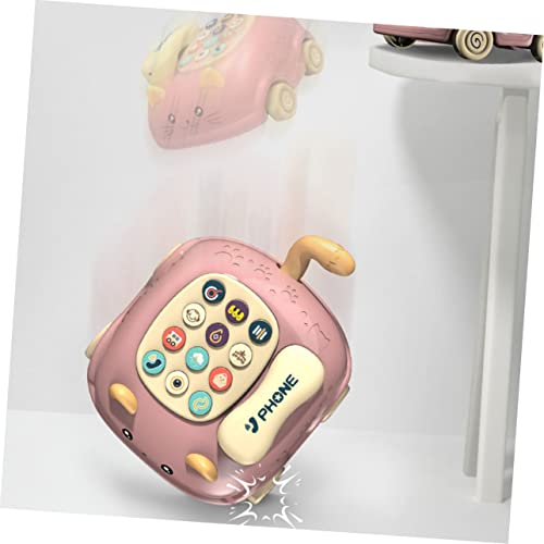 SOPOTUTU Multifunktionales Kindertelefon mit Musik und Nachahmungstelefon aus Sicherem Kunststoff Lernspielzeug für Kleinkinder Koordination und Hörvermögen Rot SOPOTUTU Multifunktionales Kindertelefon mit Musik und Nachahmungstelefon aus Sicherem Kunststoff Lernspielzeug für Kleinkinder Koordination und Hörvermögen Rot von SOPOTUTU