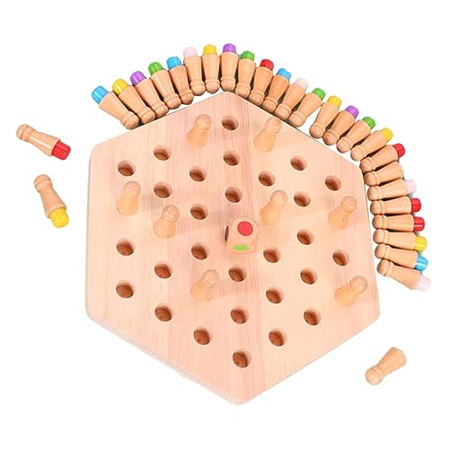 SOPOTUTU Multifunktionales Memory Schach Lernspielzeug aus Holz Interaktives Gedächtnisspiel für Konzentrationsförderung und Logischem Pädagogisches Brettspiel für Zuhause und SOPOTUTU Multifunktionales Memory Schach Lernspielzeug aus Holz Interaktives Gedächtnisspiel für Konzentrationsförderung und Logischem Pädagogisches Brettspiel für Zuhause und von SOPOTUTU