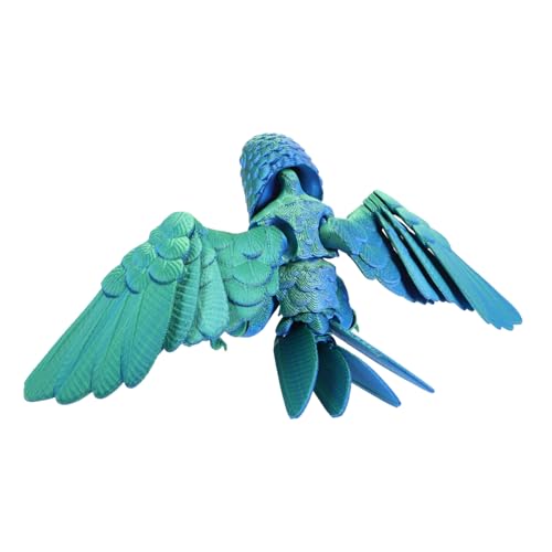 SOPOTUTU Papageienmodell 3D Gedruckt Vogel Dekorative Tierfiguren Kleines Papageienspielzeug Home Office Papageienspielzeug Papageienfiguren Heimdekoration Dekorative Kunstvögel SOPOTUTU Papageienmodell 3D Gedruckt Vogel Dekorative Tierfiguren Kleines Papageienspielzeug Home Office Papageienspielzeug Papageienfiguren Heimdekoration Dekorative Kunstvögel von SOPOTUTU