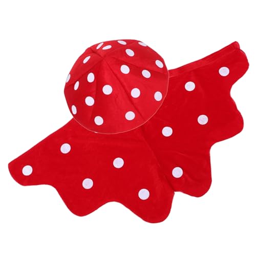 SOPOTUTU Pilzkappe Fälschung Pilze Kostüm Kind Pilzzubehör Festival Pilz-cosplay Pilzhut Plüsch Fell Karikatur Pilz Zeug Party Für Elf Halloween Erwachsene Hut Mit Pilzspitze Kurzes Vlies SOPOTUTU Pilzkappe Fälschung Pilze Kostüm Kind Pilzzubehör Festival Pilz-cosplay Pilzhut Plüsch Fell Karikatur Pilz Zeug Party Für Elf Halloween Erwachsene Hut Mit Pilzspitze Kurzes Vlies von SOPOTUTU