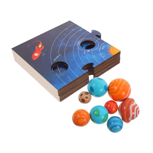 SOPOTUTU Planetenkognitive Toys Welt Solarsystem Holzrätsel Sonnensystemmodell für wissenschaftliches Rätsel Kleinkind beschäftigt Brett Montessori Brettspiel-Puzzle SOPOTUTU Planetenkognitive Toys Welt Solarsystem Holzrätsel Sonnensystemmodell für wissenschaftliches Rätsel Kleinkind beschäftigt Brett Montessori Brettspiel-Puzzle von SOPOTUTU