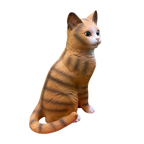 SOPOTUTU Plastik Katzenfigur Sitzende Katzenmodell Desktop Dekofigur Lernspielzeug Fördert Vorstellungskraft und Können Geschenkidee für Katzenliebhaber SOPOTUTU Plastik Katzenfigur Sitzende Katzenmodell Desktop Dekofigur Lernspielzeug Fördert Vorstellungskraft und Können Geschenkidee für Katzenliebhaber von SOPOTUTU