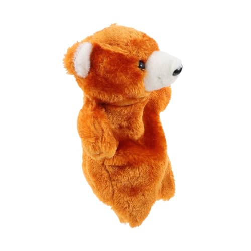 SOPOTUTU Plüsch Bär Handpuppe Kuscheltier aus Weichem PP Baumwollmaterial Interaktive Storytelling Handspielpuppe für Lernspielzeug zur Sozialer Fähigkeiten und Fantasievollem Rollenspiel SOPOTUTU Plüsch Bär Handpuppe Kuscheltier aus Weichem PP Baumwollmaterial Interaktive Storytelling Handspielpuppe für Lernspielzeug zur Sozialer Fähigkeiten und Fantasievollem Rollenspiel von SOPOTUTU
