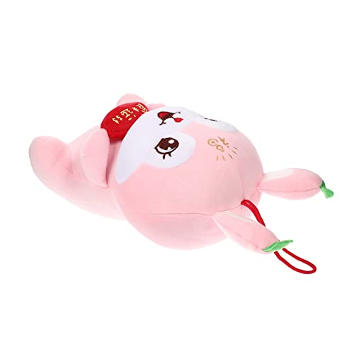 SOPOTUTU Plüsch Cartoon Kaninchen Mascot Jahr des Deko Figur Kuscheltier für Zuhause Büro Feste SOPOTUTU Plüsch Cartoon Kaninchen Mascot Jahr des Deko Figur Kuscheltier für Zuhause Büro Feste von SOPOTUTU
