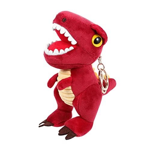 SOPOTUTU Plüsch Dinosaurier Schlüsselanhänger Entzückender Anhänger Für Taschen Und Rucksäcke Exquisites Design Für Tägliche Nutzung Und Besondere Anlässe von SOPOTUTU