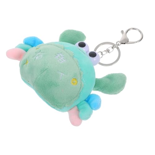 SOPOTUTU Plüsch Krabbenanhänger Kuscheliges Schlüsselanhänger Deko Ornament Handtaschenanhänger Kreatives Krabben Geschenkidee Zufällige Farbe Zufällige Farbe von SOPOTUTU