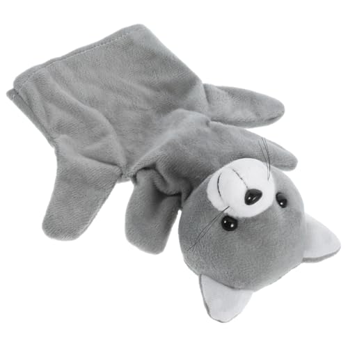 SOPOTUTU Plüsch Tier Handpuppe Katze Interaktive Fingerpuppe für Kleinkinder Jahre Kreatives Erzählspielzeug Kommunikation und Fantasie von SOPOTUTU
