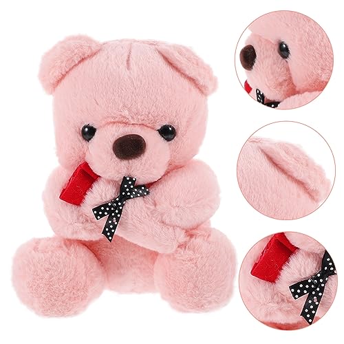 SOPOTUTU Plüschbär Kuscheltier mit Weiches Stofftier Bär für Valentinstag Niedliche Heimdekoration Leichter aus PP Baumwolle als und Fotorequisite von SOPOTUTU