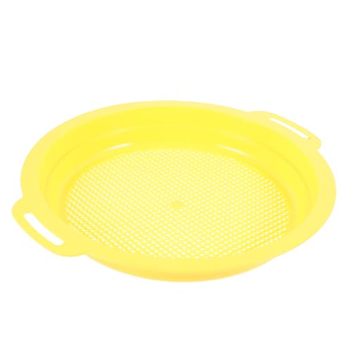 SOPOTUTU Potables Goldsieb Sifting Pan mit Feinem Mesh für Effektives Sortieren von Sand und Mineralien Vielseitiger Sieb für Goldsucher Inklusive Aufbewahrungstasche Robust und SOPOTUTU Potables Goldsieb Sifting Pan mit Feinem Mesh für Effektives Sortieren von Sand und Mineralien Vielseitiger Sieb für Goldsucher Inklusive Aufbewahrungstasche Robust und von SOPOTUTU