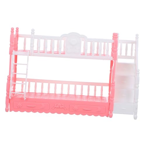 SOPOTUTU Prinzessin Puppenbett Mini Puppendekor Realistisch Unser Zubehör Dekoration Vorgeben Babypuppe Klein Mädchen Kind Doppelt Betten Puppenhausmöbel Koje Abs Rosa SOPOTUTU Prinzessin Puppenbett Mini Puppendekor Realistisch Unser Zubehör Dekoration Vorgeben Babypuppe Klein Mädchen Kind Doppelt Betten Puppenhausmöbel Koje Abs Rosa von SOPOTUTU