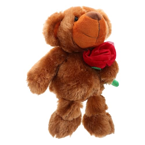 SOPOTUTU Puppe Bär Plüsch Weihnachtliche Kuscheltiere Weihnachtsstofftier Stofftier Bär Kuscheltiere Für Freundin Süßes Stofftier Rotes Stofftier Süßer Bär Weihnachtsbär Baumwolle SOPOTUTU Puppe Bär Plüsch Weihnachtliche Kuscheltiere Weihnachtsstofftier Stofftier Bär Kuscheltiere Für Freundin Süßes Stofftier Rotes Stofftier Süßer Bär Weihnachtsbär Baumwolle von SOPOTUTU