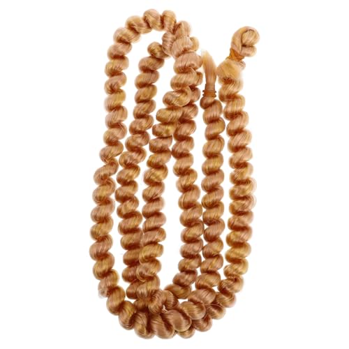 SOPOTUTU Puppe Perücke perücken lockiges Puppenhaar Puppenhaare selber Machen Bjd-Puppenhaare Zubehör für die Puppenherstellung Haare für Puppen Polypropylengarn Golden SOPOTUTU Puppe Perücke perücken lockiges Puppenhaar Puppenhaare selber Machen Bjd-Puppenhaare Zubehör für die Puppenherstellung Haare für Puppen Polypropylengarn Golden von SOPOTUTU