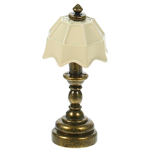 SOPOTUTU Puppenhaus Mini Retro Tischlampe Miniaturlampen Für Puppenlampen Puppenhaus-tischlampe Schreibtischlampen Für Das Homeoffice Puppenhauslampe Kleiner Tisch Szene Legierung Weiß SOPOTUTU Puppenhaus Mini Retro Tischlampe Miniaturlampen Für Puppenlampen Puppenhaus-tischlampe Schreibtischlampen Für Das Homeoffice Puppenhauslampe Kleiner Tisch Szene Legierung Weiß von SOPOTUTU