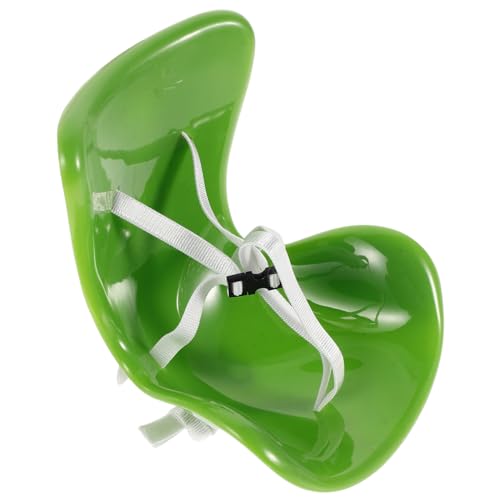 SOPOTUTU Puppensicherheitssitz Sitzspielzeug Puppenzubehör Puppenträger Tell Dir Vor, Zu Puppe Autositz Puppensitz Fürs Auto Kleiner Sitz Puppenautositz Green Plastik von SOPOTUTU