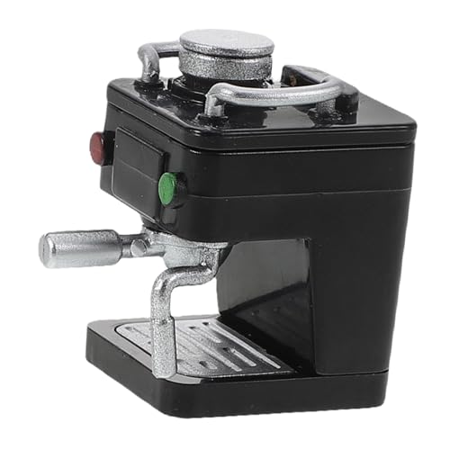 SOPOTUTU Puppenstuben-kaffeemaschine Mini-puppenhaus-bausatz Szenenzubehör Puppenhauszubehör Und Möbel Mini-hausbausatz Kaffeemaschine Mini-puppenhausmöbel Kleines Heimset Plastik von SOPOTUTU