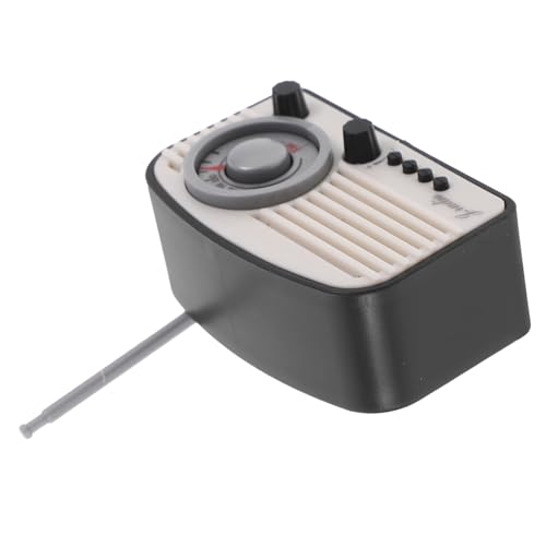 SOPOTUTU Radio Modell Retro Figurine Simuliertes Radio für Puppenhaus Dekoration Hochwertige Nachbildung für Spielzimmer Wohnzimmer Esszimmer und Schlafzimmer SOPOTUTU Radio Modell Retro Figurine Simuliertes Radio für Puppenhaus Dekoration Hochwertige Nachbildung für Spielzimmer Wohnzimmer Esszimmer und Schlafzimmer von SOPOTUTU