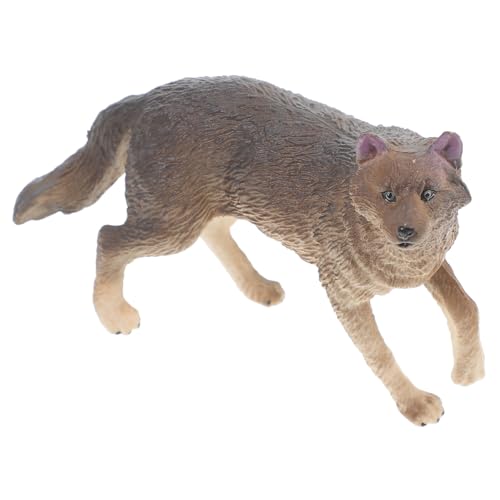 SOPOTUTU Realistische Graue Wolf Figur Tiermodell Dekoration Kunststoff Wildtier Figur Kinderspielzeug Schlafzimmer Wohnzimmer Deko Geschenk SOPOTUTU Realistische Graue Wolf Figur Tiermodell Dekoration Kunststoff Wildtier Figur Kinderspielzeug Schlafzimmer Wohnzimmer Deko Geschenk von SOPOTUTU