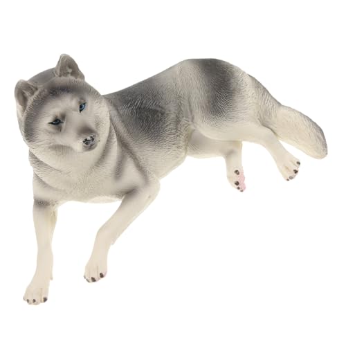 SOPOTUTU Realistische Husky Hundefigur aus Kunststoff Detailgetreue Hund Modell Lebensecht und Dekorativ für Kinderzimmer Schreibtisch und Wildtier Dekoration Pädagogisches SOPOTUTU Realistische Husky Hundefigur aus Kunststoff Detailgetreue Hund Modell Lebensecht und Dekorativ für Kinderzimmer Schreibtisch und Wildtier Dekoration Pädagogisches von SOPOTUTU