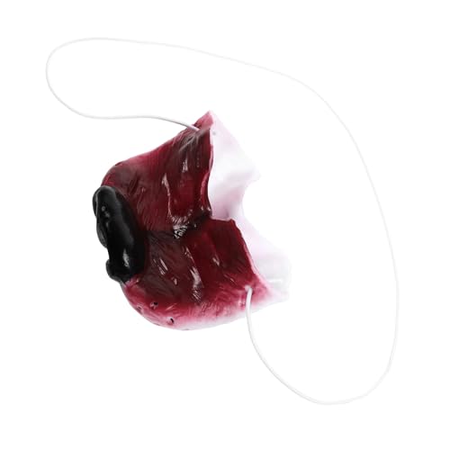 SOPOTUTU Realistische Wolfshund Nase Cosplay Tiernase Ersatz für Kostüm Tier Requisite Party Bühnenauftritt Zubehör Leicht Bequem Robust SOPOTUTU Realistische Wolfshund Nase Cosplay Tiernase Ersatz für Kostüm Tier Requisite Party Bühnenauftritt Zubehör Leicht Bequem Robust von SOPOTUTU