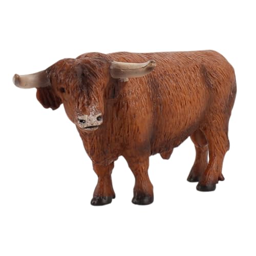 SOPOTUTU Realistisches Highland Cattle Modell und Dekorative Kuh Figur für Schreibtisch Pädagogisches Festes Tiermodell Kindlichen Vorstellungskraft SOPOTUTU Realistisches Highland Cattle Modell und Dekorative Kuh Figur für Schreibtisch Pädagogisches Festes Tiermodell Kindlichen Vorstellungskraft von SOPOTUTU