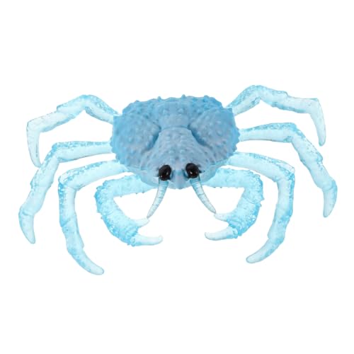 SOPOTUTU Realistisches Krabbenspielzeug aus TPR Interaktive Meerestierfigur für Pädagogisches Modell Wissenschaft und Meeresbewusstsein Langlebig und Dehnbar von SOPOTUTU