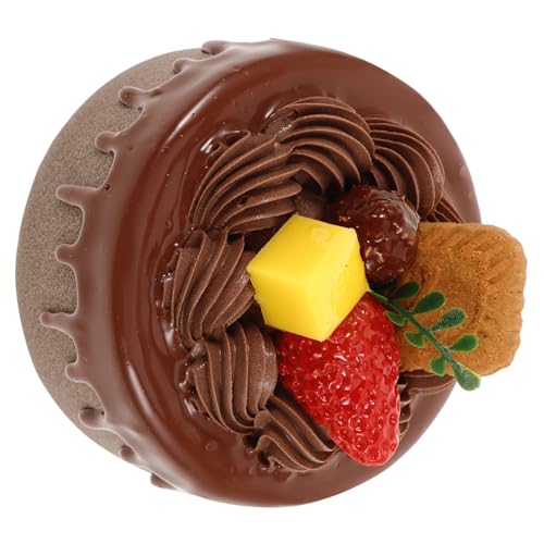 SOPOTUTU Realistisches Künstliches Kuchenmodell PVC Langlebig Farbenfroh Detailreich für Ladendekoration Fotografie Requisiten und Schaufenster Präsentation von SOPOTUTU