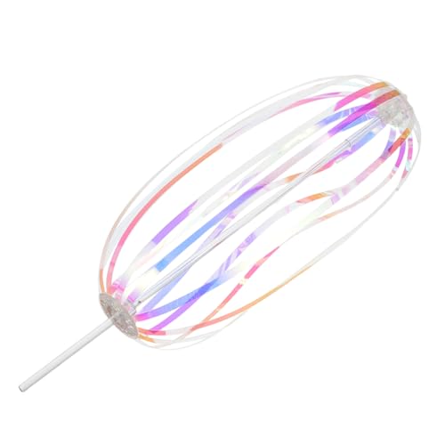SOPOTUTU Regenbogen Drehstab Regenbogen Wirbelstab Weihnachtsfüller Für Schillernde Party Tools Schillerndes Party Zubehör Mini Für Partys Kunststoff von SOPOTUTU