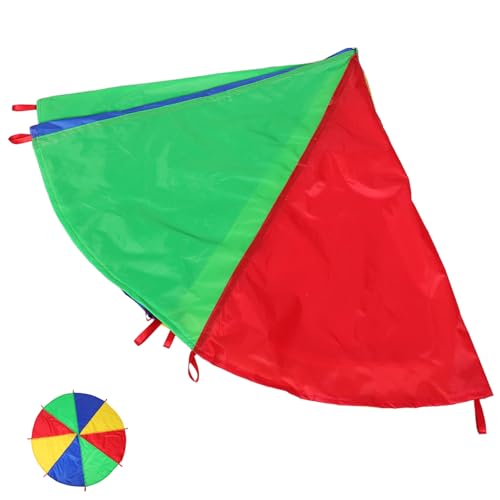 SOPOTUTU Regenschirm Regenbogen Schirm Farbenfrohes Förderspielzeug Outdoor Lernspielzeug Bildungsspielzeug für im Vorschulalter Lernaktivitäten für Stoff SOPOTUTU Regenschirm Regenbogen Schirm Farbenfrohes Förderspielzeug Outdoor Lernspielzeug Bildungsspielzeug für im Vorschulalter Lernaktivitäten für Stoff von SOPOTUTU