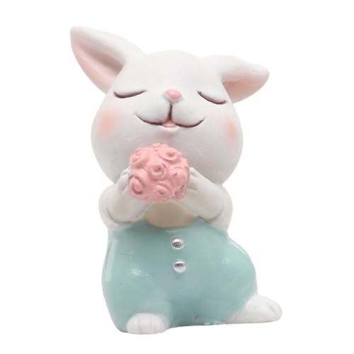 SOPOTUTU Resin Cake Ornament Cartoon Cake Topper Niedliche Tortendekoration für Zuhause Büro Auto Tisch Balkon von SOPOTUTU