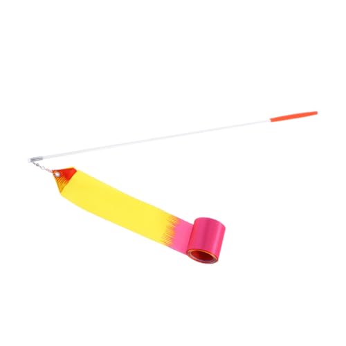 SOPOTUTU Rhythmic Gymnastics Ribbon mit Fiberglass Stick für Bunte Tanzstreamer für Tanz und Bewegungsspiele SOPOTUTU Rhythmic Gymnastics Ribbon mit Fiberglass Stick für Bunte Tanzstreamer für Tanz und Bewegungsspiele von SOPOTUTU