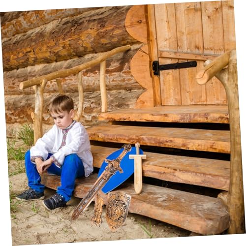 SOPOTUTU Ritter Rollenspiel Kostüm Zubehör Stabiles für Jungen und Mädchen für Halloween Fasching Cosplay und Fantasievolles SOPOTUTU Ritter Rollenspiel Kostüm Zubehör Stabiles für Jungen und Mädchen für Halloween Fasching Cosplay und Fantasievolles von SOPOTUTU