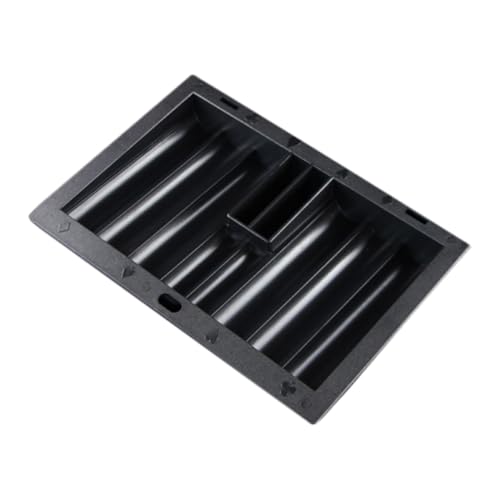 SOPOTUTU Robustes Plastik Poker Chip Tablett Dicker Pokertisch Chiphalter Platzsparendes Aufbewahrungsfach für Table Chip Tray für Geordnetes Spielzubehör SOPOTUTU Robustes Plastik Poker Chip Tablett Dicker Pokertisch Chiphalter Platzsparendes Aufbewahrungsfach für Table Chip Tray für Geordnetes Spielzubehör von SOPOTUTU